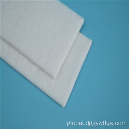 Hard Non-woven Cotton Net hard non-woven needle punched cotton Factory